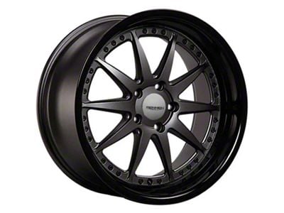 Rennen CSL-1 Matte Gunmetal with Gloss Black Lip Wheel; 20x8.5 (15-23 Mustang GT, EcoBoost, V6)